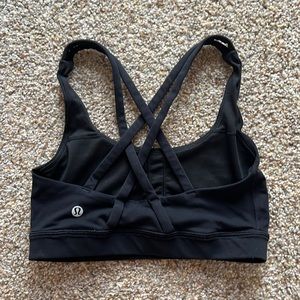 Black lululemon bra